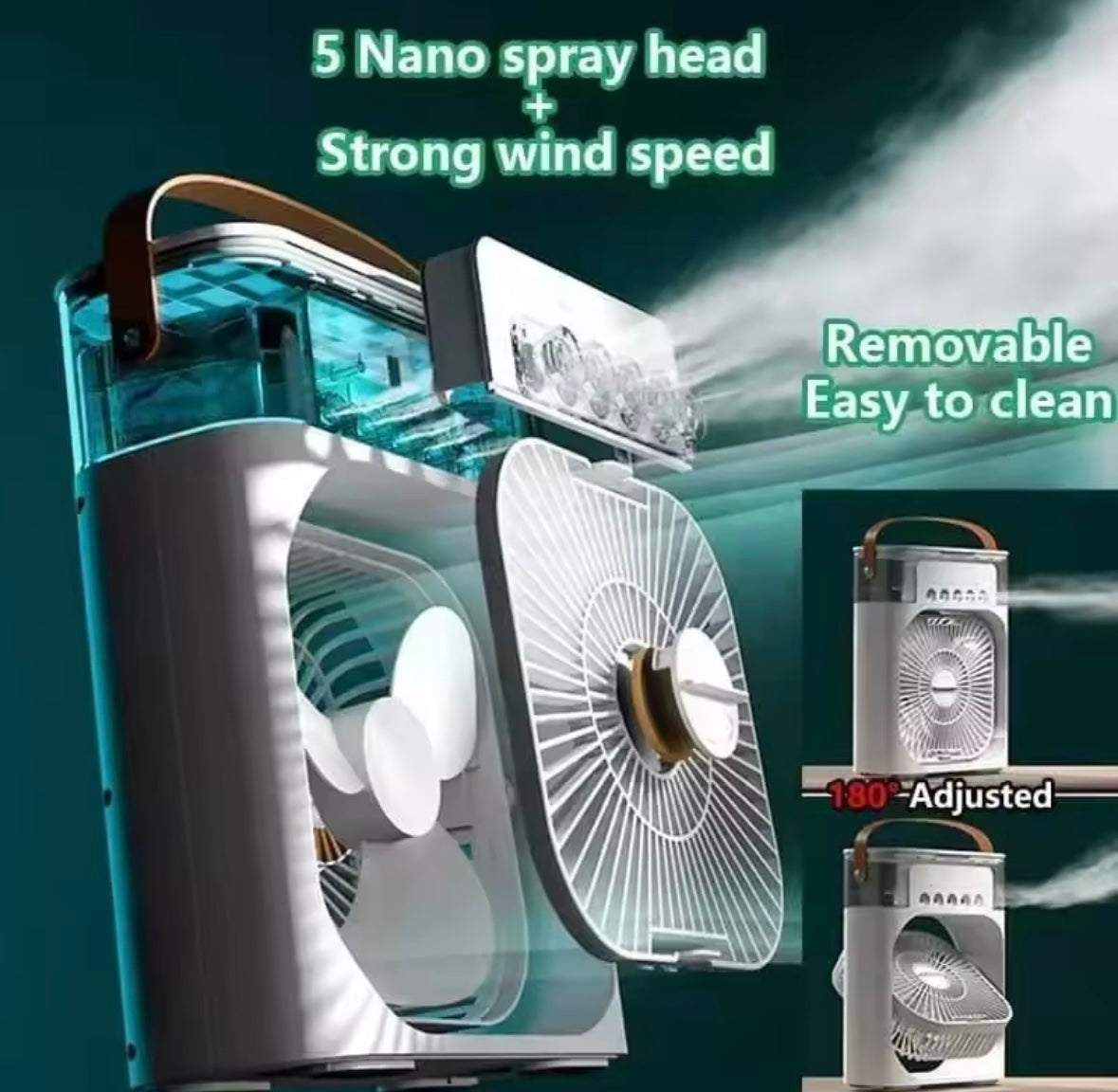 Mini fan air conditioner