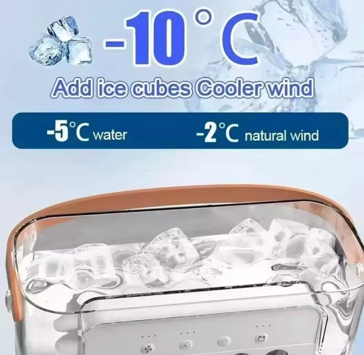 Mini fan air conditioner